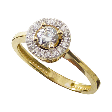 SORTIJA CUAJO CIRCONITAS. - RG4729