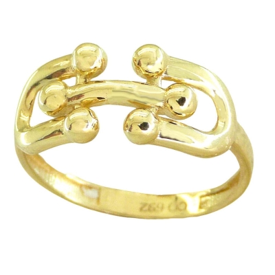 SORTIJA ESLABONES .8MM DE ANCHO. - RG5648