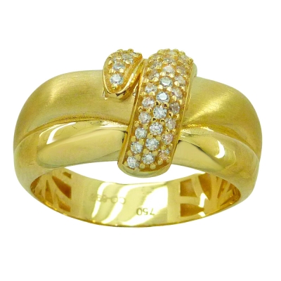 SORTIJA LAZO CIRCONITAS. - RG5191