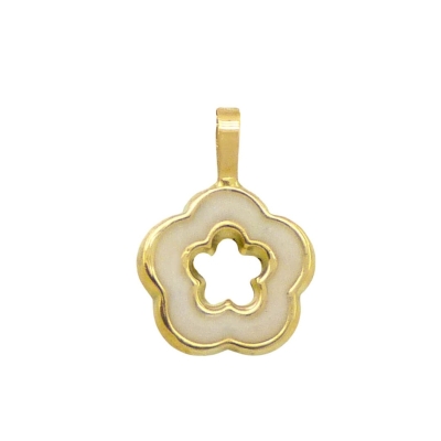 COLGANTE MARGARITA ESMALTE. - RG5445/C