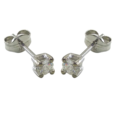 GARRA BRILLANTE  3.5MM 0.32CT TW  I-SI PRESION - RGB4163/32B