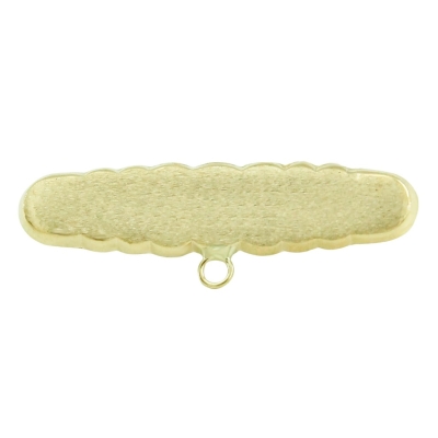 BROCHE BEBE  MATIZADO 30x9MM - RG6238