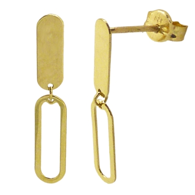 PENDIENTES ESLABON.20MM.PRESION - RG5347