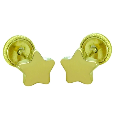 PENDIENTES ESTRELLA 7MM.TORNILLO - RG5611