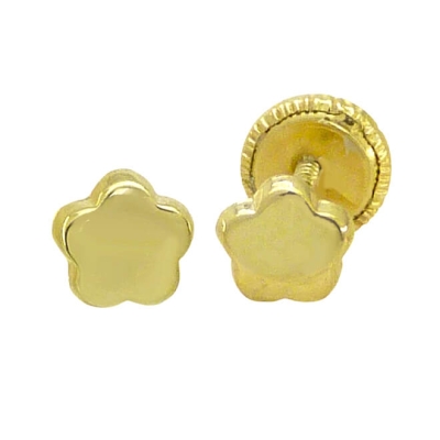 PENDIENTES FLOR LISA 4&#039;5MM.TORNILLO. - RG1955