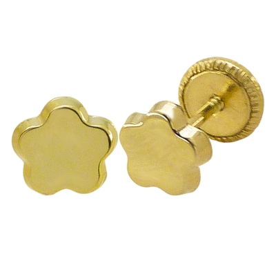 PENDIENTES FLOR LISA 5&#039;5MM.ROSCA. - RG5307