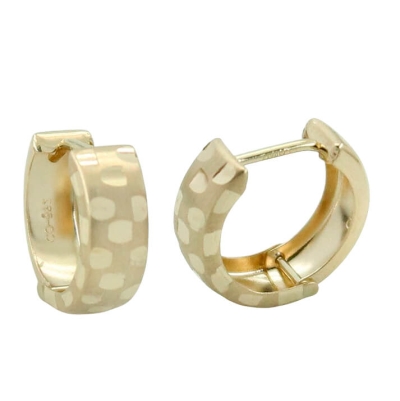 PENDIENTES ARO TALLADOS.13x5MM. - RG5790