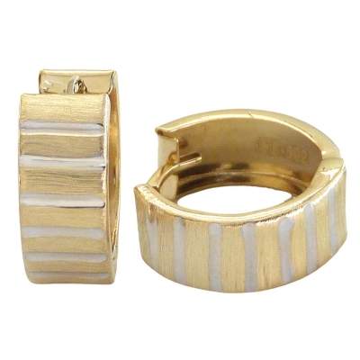 AROS BICOLOR TALLADOS Y MATIZADOS.16x7MM. - RG5637