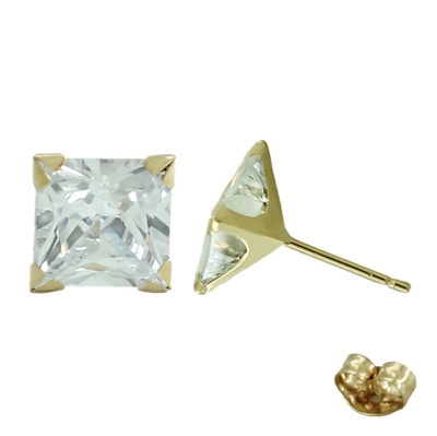 PENDIENTE CARRE 7x7  PRESION - RG6162