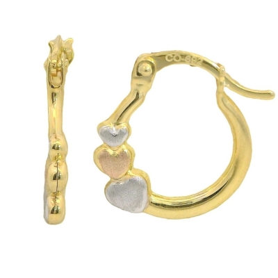 AROS  TRICOLOR CIERRE CATALAN.17x15x2MM. - RG46