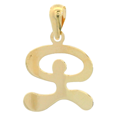 COLGANTE SILUETA INDALO  13x14MM - RG4230