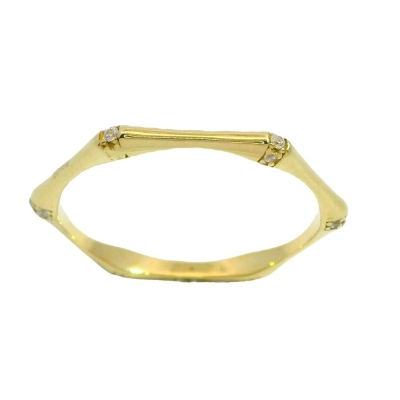 SORTIJA BAMBU CIRCONITAS. - RG5982