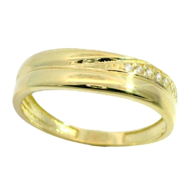 SORTIJA BANDA DE CIRCONITAS. - RG20