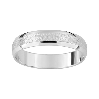 Alianza Fantasía de Plata 925 Rodio, 4 mm - ARYAG337199