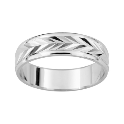 Alianza Fantasía de Plata 925 Rodinada, 5 mm