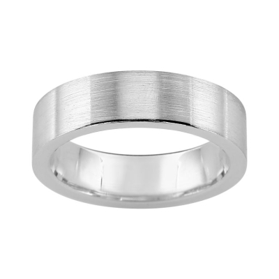 Alianza de Plata 925 Plana, 5,5 mm - ARYAG337278