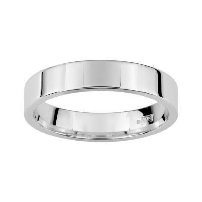 Alianza de Plata 925 Pulida, 4 mm - ARYAG337386