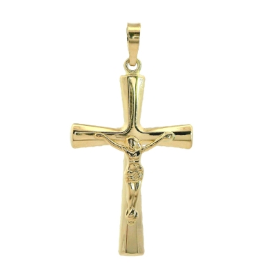 CRUZ CON CRISTO 31x19MM. - RG76