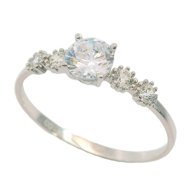 SOLITARIO PIEDRA 5MM. 4 GARRAS BOLAS BRAZOS - RG4480B