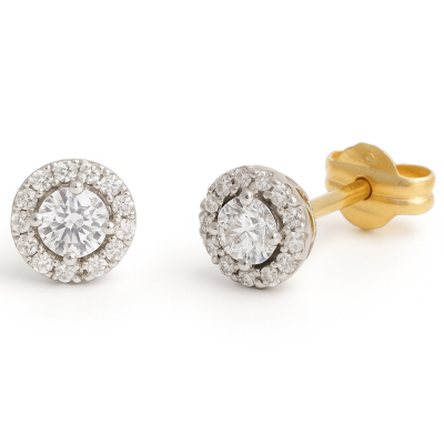 PENDIENTES BRILLANTES Di 2 RD 0.09 DI 28 RD SI H 0.09 CT.TW - RGB4202P/0.18