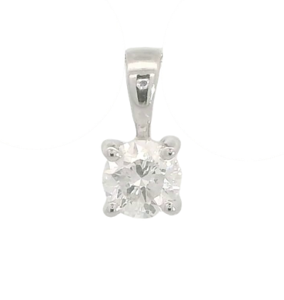 COLGANTE GARRA FUNDICION  3MM.BRILLANTE H-SI 1.  0.10CT - RGB4122/C/0.10B