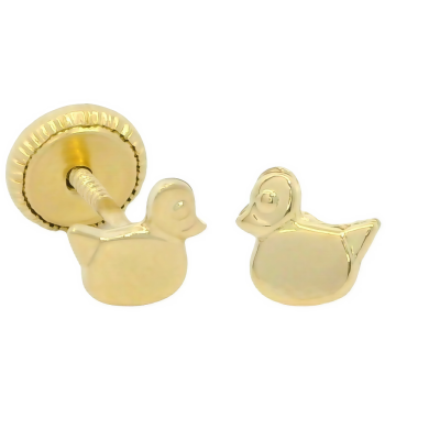 PENDIENTES PRIMERA POSTURA PATITOS 4.5MM.TORNILLO - RG121
