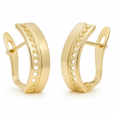 MEDIOS AROS BANDA LISA Y BANDA ESPIGA  CIERRE  CATALAN - RG123