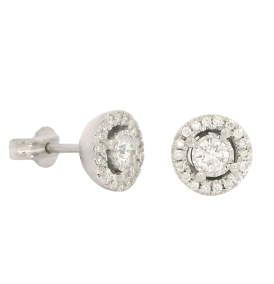 PENDIENTES BRILLANTES Di 36 RD 0.1 DI 2 RD SI H 0.20 CT.0.30 CT TW - RGB4216/0.30B