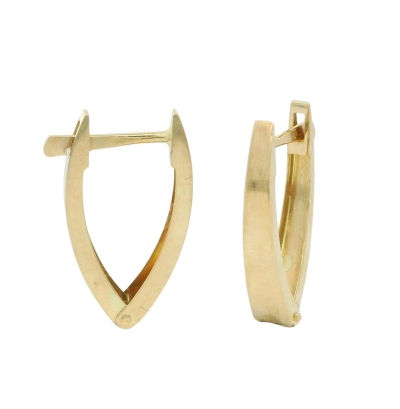 PENDIENTES MEDIO ARO 15x2MM .CATALAN - RG140