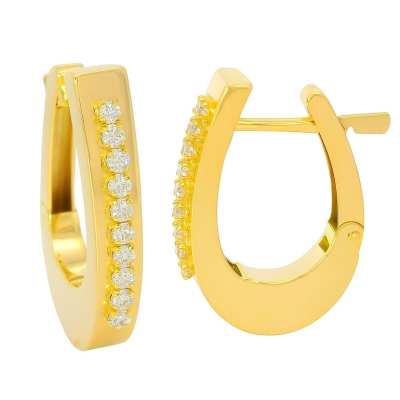 AROS  BISAGRA CON CIRCONITAS.18x3MM - RG149