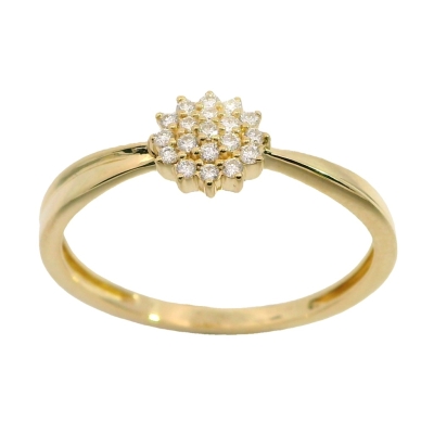 SORTIJA CUAJO  19 BRILLANTES  0.10 CT TW H-SI - RGB4133/0.10