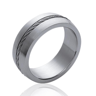 BAGUE ACIER