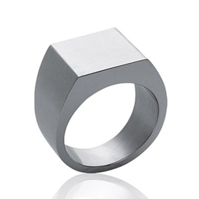 BAGUE ACIER