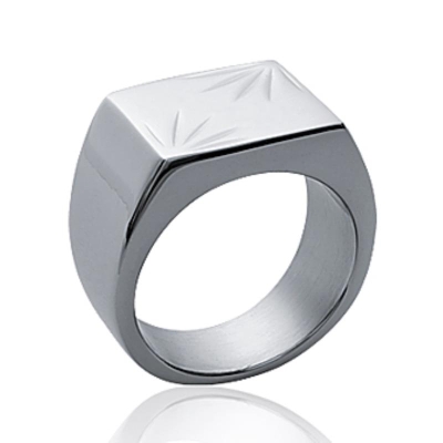 BAGUE ACIER