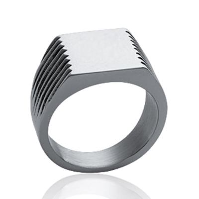 BAGUE ACIER
