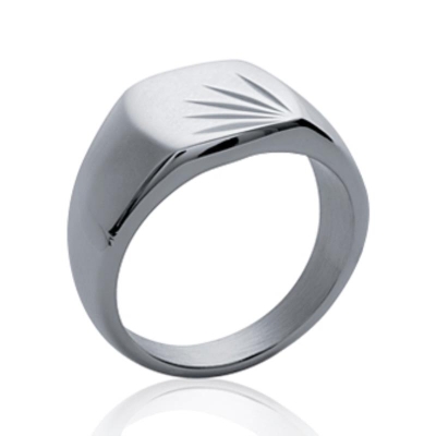 BAGUE ACIER