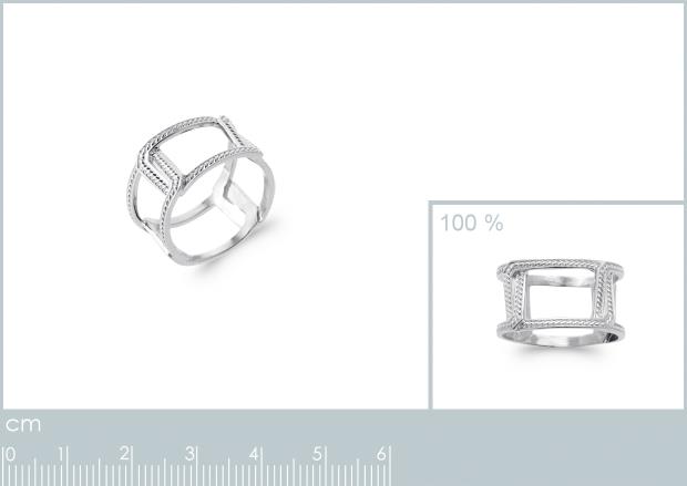 BAGUE ARGENT 925 3MIC BIC - 7z92780050