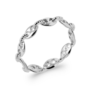 BAGUE ARGENT 925 RHODIE
