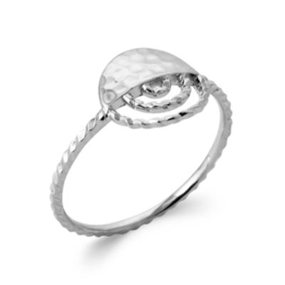 BAGUE ARGENT 925 RHODIE