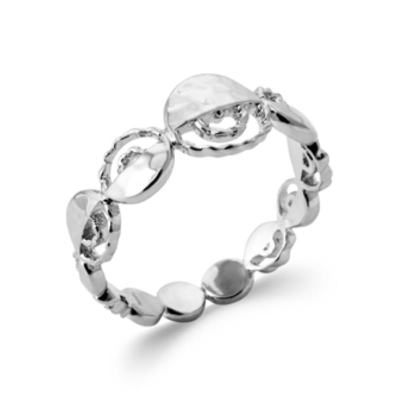 BAGUE ARGENT 925 RHODIE