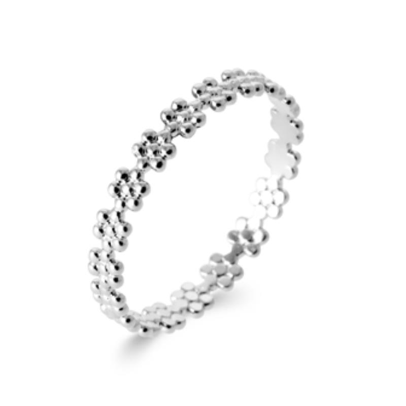 BAGUE ARGENT 925 RHODIE