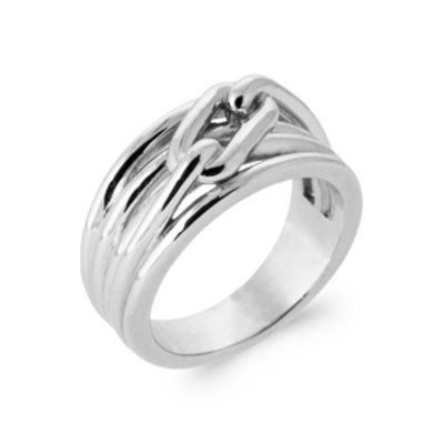 BAGUE ARGENT 925 RHODIE