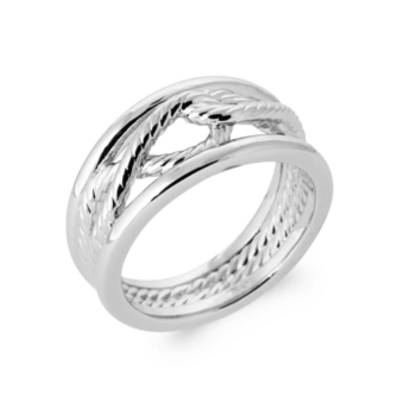 BAGUE ARGENT 925 RHODIE