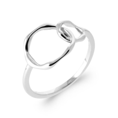 BAGUE ARGENT 925 RHODIE