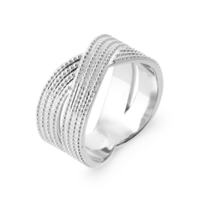 BAGUE ARGENT 925 RHODIE