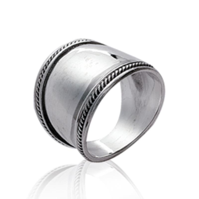 BAGUE ARGENT 925 RHODIE