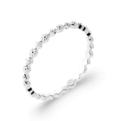 BAGUE ARGENT 925 RHODIE