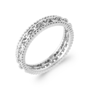 BAGUE ARGENT 925 RHODIE
