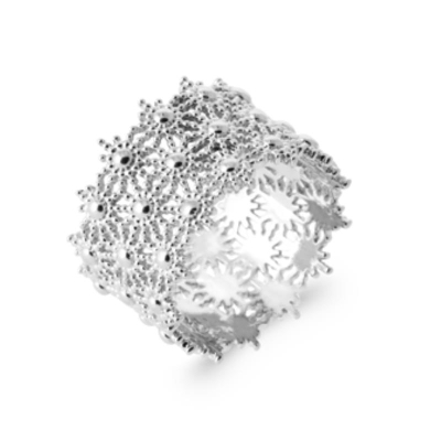 BAGUE ARGENT 925 RHODIE