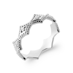 BAGUE ARGENT 925 RHODIE